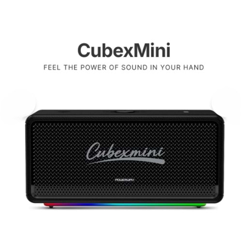 Powerway CubexMini Bluetooth Hoparlör