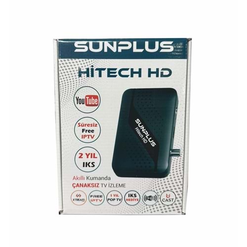 Sunplus Hitech hd IPTV Hediye Uydu Alıcısı