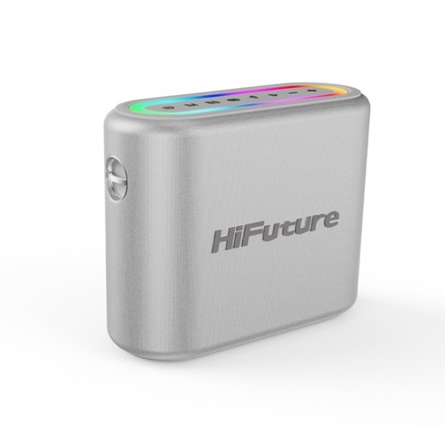 HiFuture Vocalist 300 Karaoke Sistemi Kablosuz Taşınabilir Hoparlör Gümüş