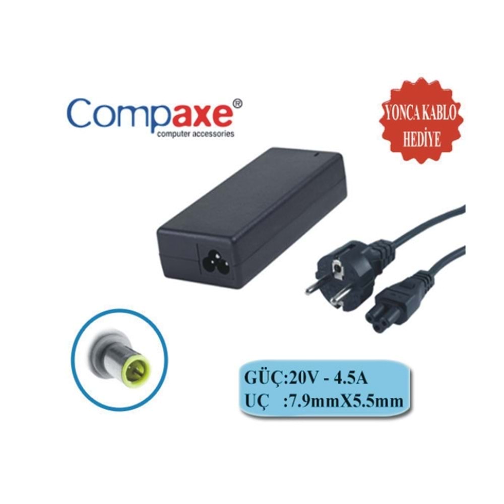 Compaxe CLI-603 20V 4,5A 7,9 5,5 (sony) Notebook Adaptör