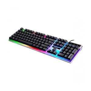 Concord C-56 RGB Led Işıklı Kablolu Gamer Combo Klavye + Mouse Set