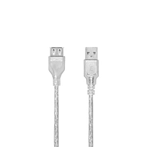 S-link SL-AF2015 Usb2.0 1.5m Şeffaf Uzatma Kablo