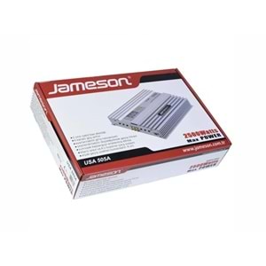 Jameson USA-505A 4 Kanal 2500 Watt Bass Kontrollu Oto Anfi