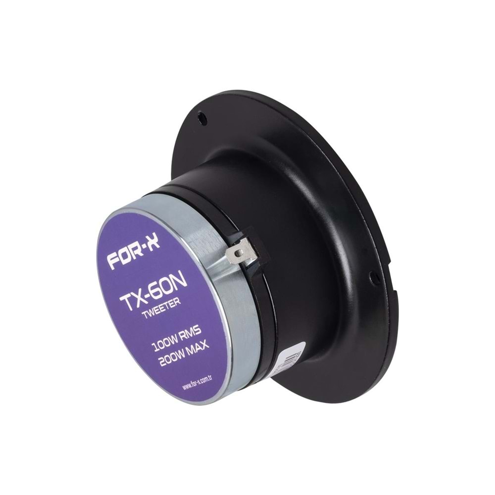 For-X TX-60N 4 Ohm 100 Watt Rms Oto Tweeter