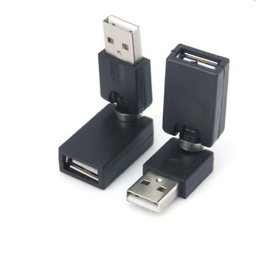 Compaxe USB MALE TO FEMALE 360 Degree Connector