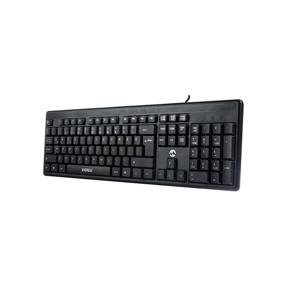 Everest KB-1002 Siyah USB Q Standart Klavye