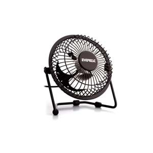 Everest EFN-482 Masaüstü Metal Siyah Usb Fan