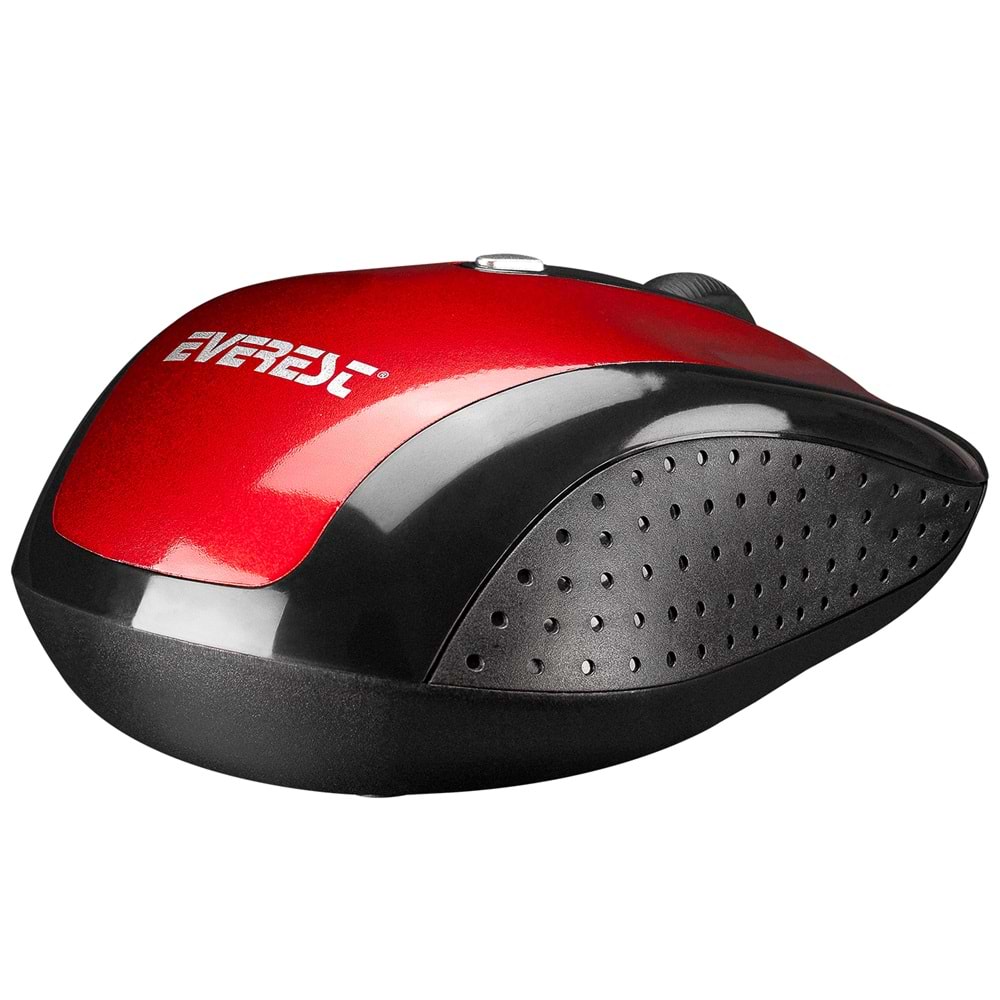 Everest SM-901 Kırmızı 2.4Ghz Optik Kablosuz Mouse