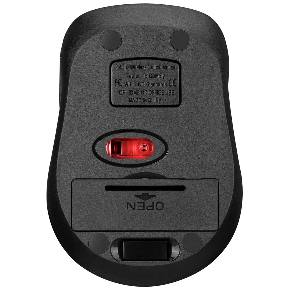 Everest SM-901 Kırmızı 2.4Ghz Optik Kablosuz Mouse