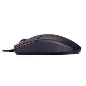 Everest SM-601 1.8 mt Kablolu USB Siyah Optik Mouse
