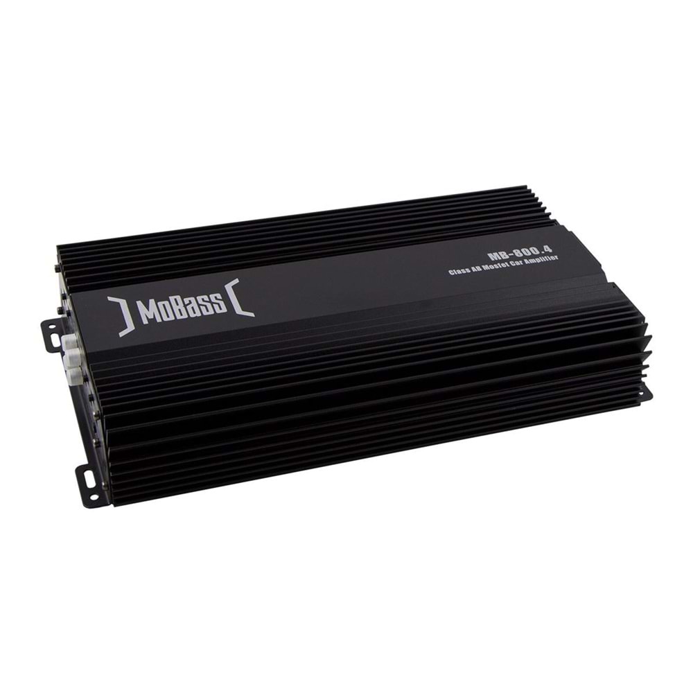 Mobass MB-800.4 4 Ohm 240Wx2Ch Wıth Bass Control Oto Anfi