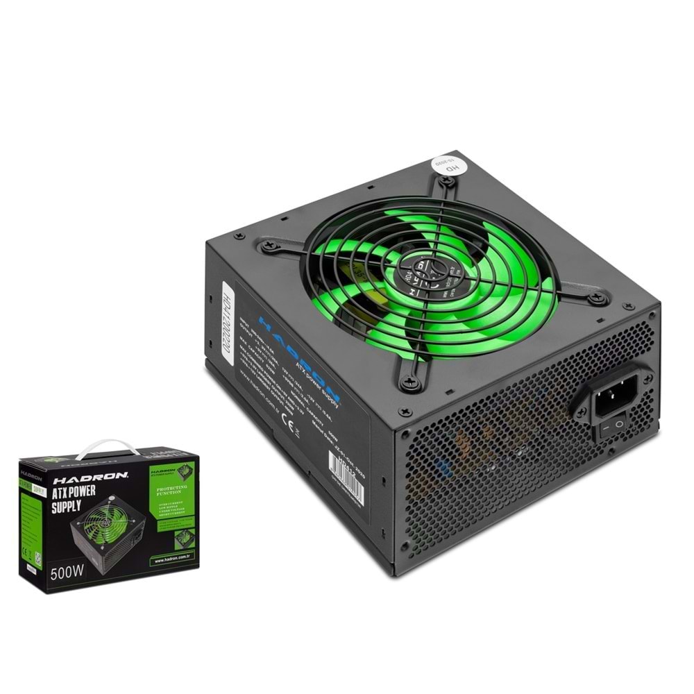Hadron HD412/10 500 Watt Kutulu Power Supply