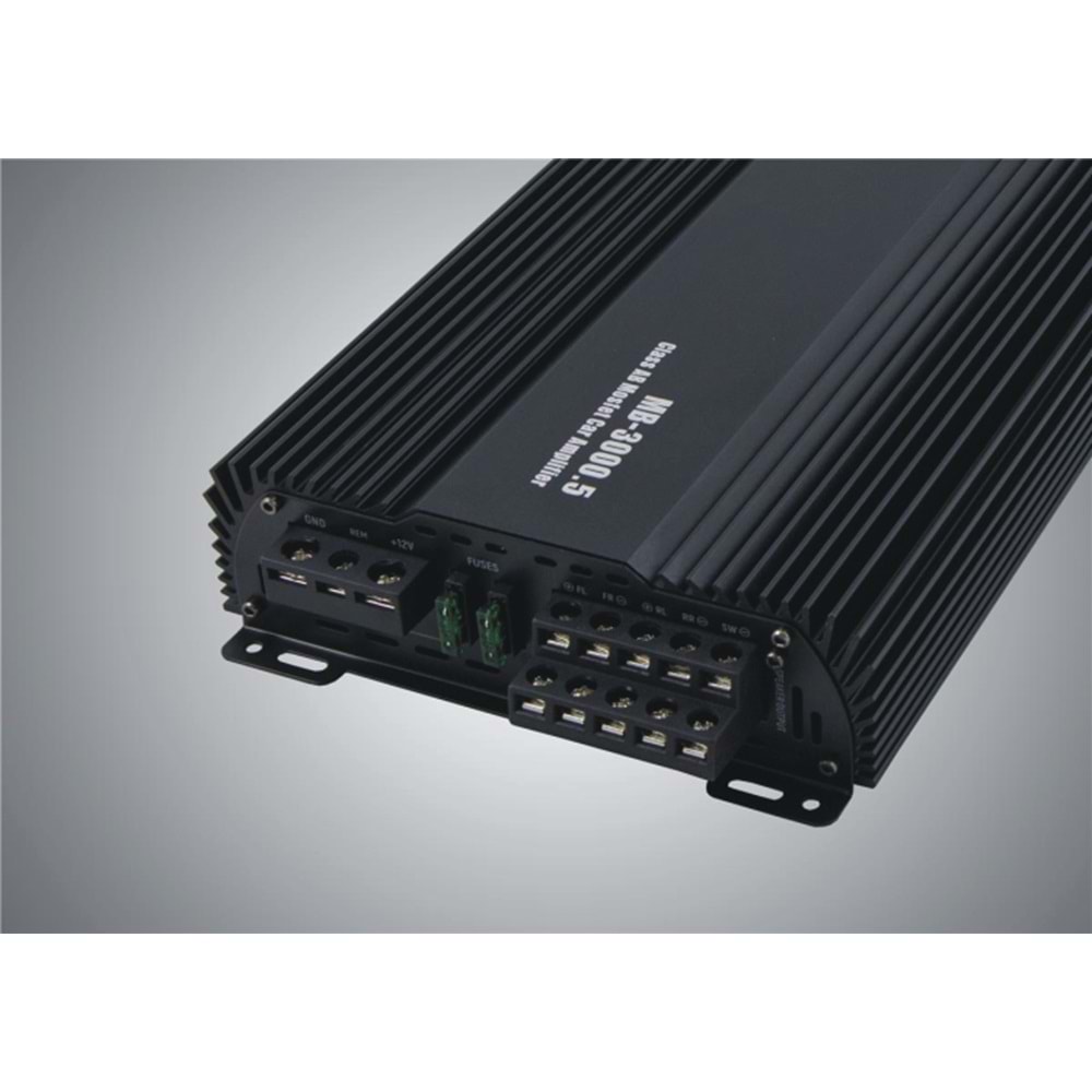 Mobass MB-3000.5 4 Ohm 260Wx2ch Wıth Bass Control Oto Anfi