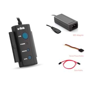 S-link SL-SATA35 Usb 2.0 SATA + IDE Data Kablosu