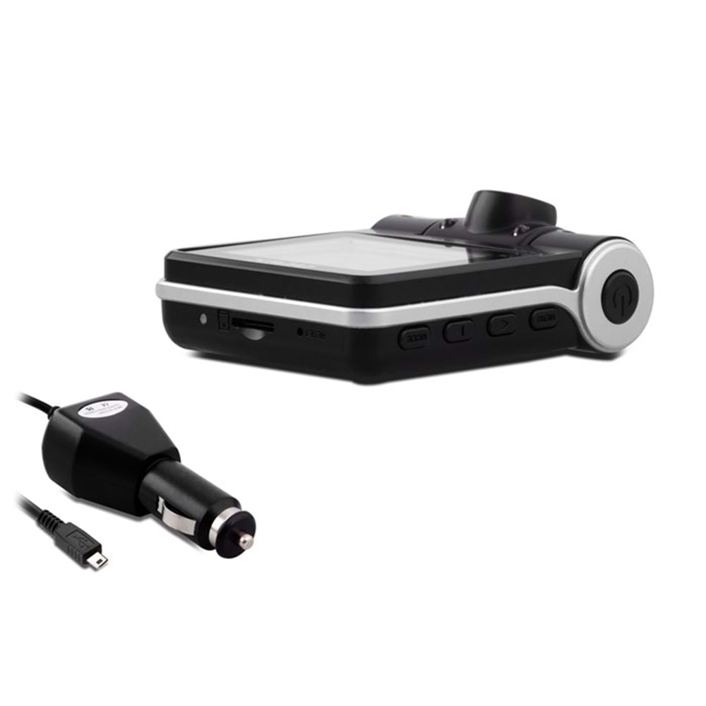 Everest DVR-011 2 Ekran HDMI-AV Çıkış 4 IR Led Araç İçi Kamera