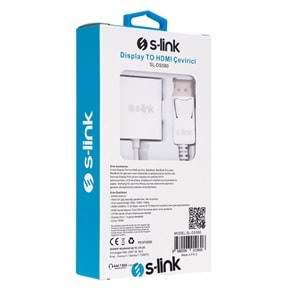 S-link SL-DS580 Display TO HDMI 10cm Çevirici