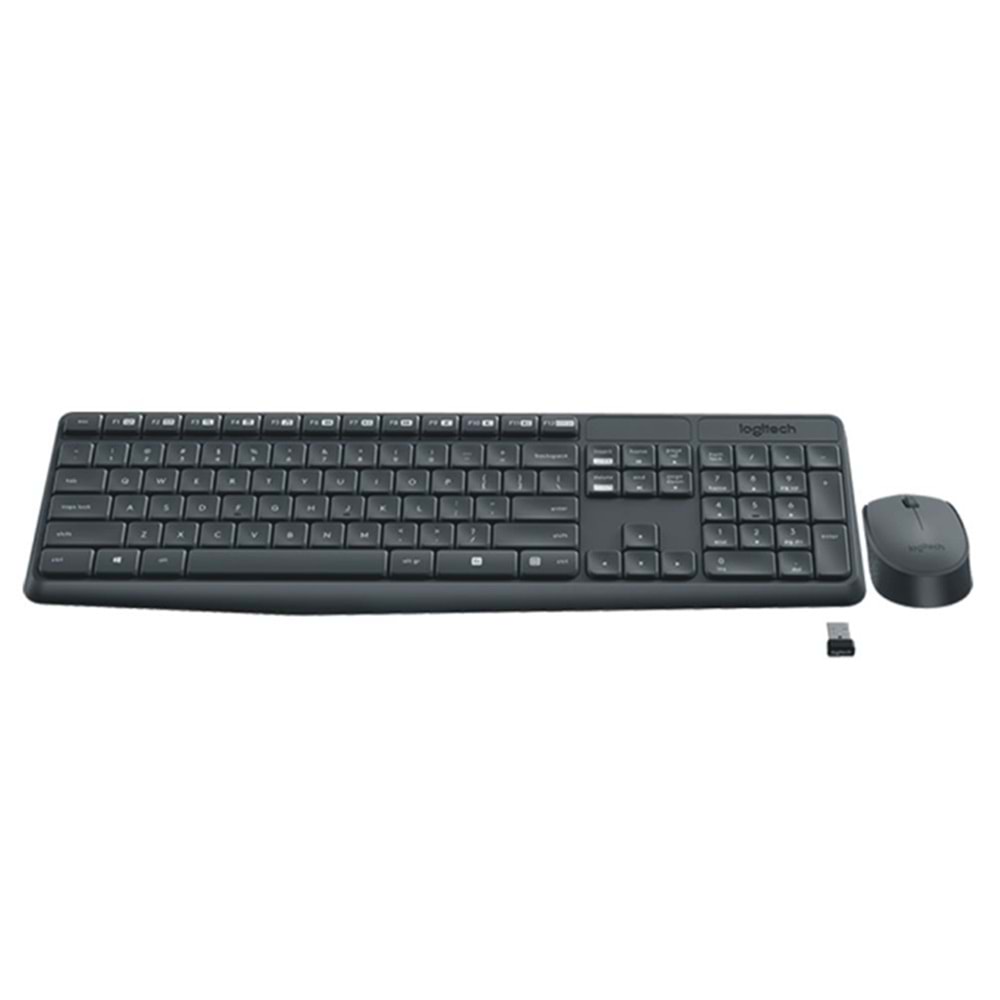 Logitech MK235 Kablosuz Klavye Mouse Set (Q TR)