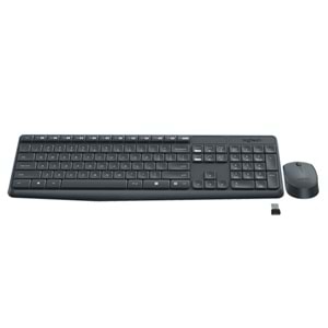 Logitech MK235 Kablosuz Klavye Mouse Set (Q TR)