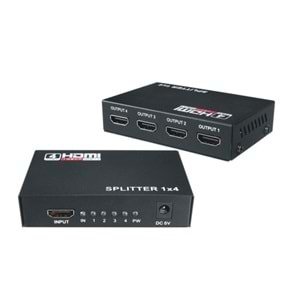 Concord HS4 4 Port Hdmı Splitter 1 in Ports 4 Out Port