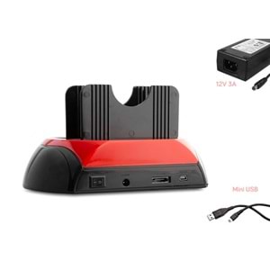 Everest HDC-385 Harici Usb 2.0 2.5- 3.5 IDE+SATA Hdd + Kart Okuyucu Docking