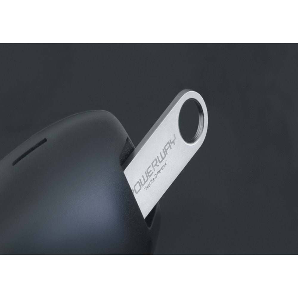 Powerway 8 GB Usb 2,0 Mini Metal Flash Bellek