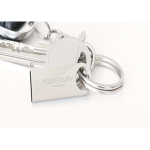 Powerway 8 GB Usb 2,0 Mini Metal Flash Bellek