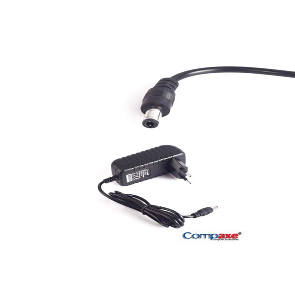 Compaxe CTA-3507 9V 1A 5,5*2,5 Modem Adaptör