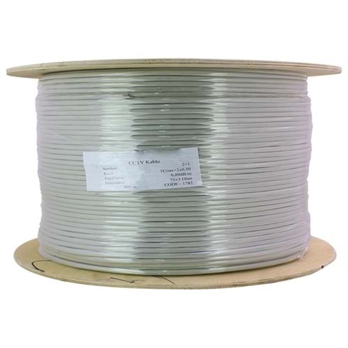 bawerlink CCTV 2+1 050mm 300 mt Kamera Kablosu A Kalite