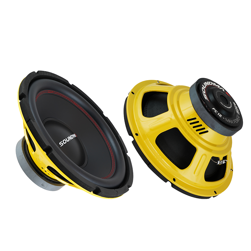 Soundmax SX-FC12 Bass Subwoofer 30 cm 1500 Watt Bufer Kabinsiz