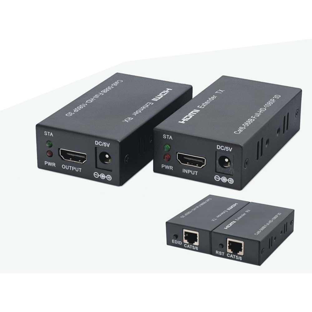 Concord HDTV-60M HDMI Extender TX 60 mt Konvektör