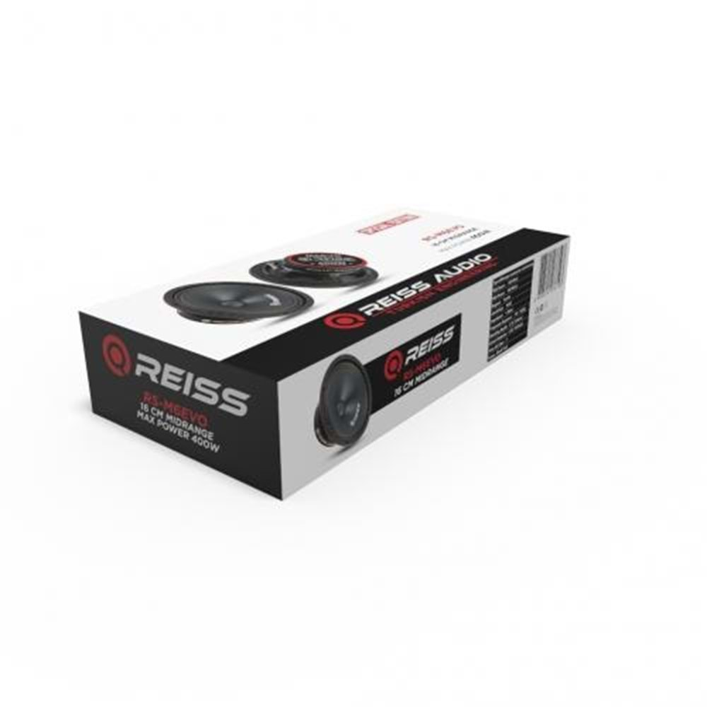 Reıss Audıo RS-M6EVO 16 cm 400 Watt 2li Mıdrange Oto Hoparlör