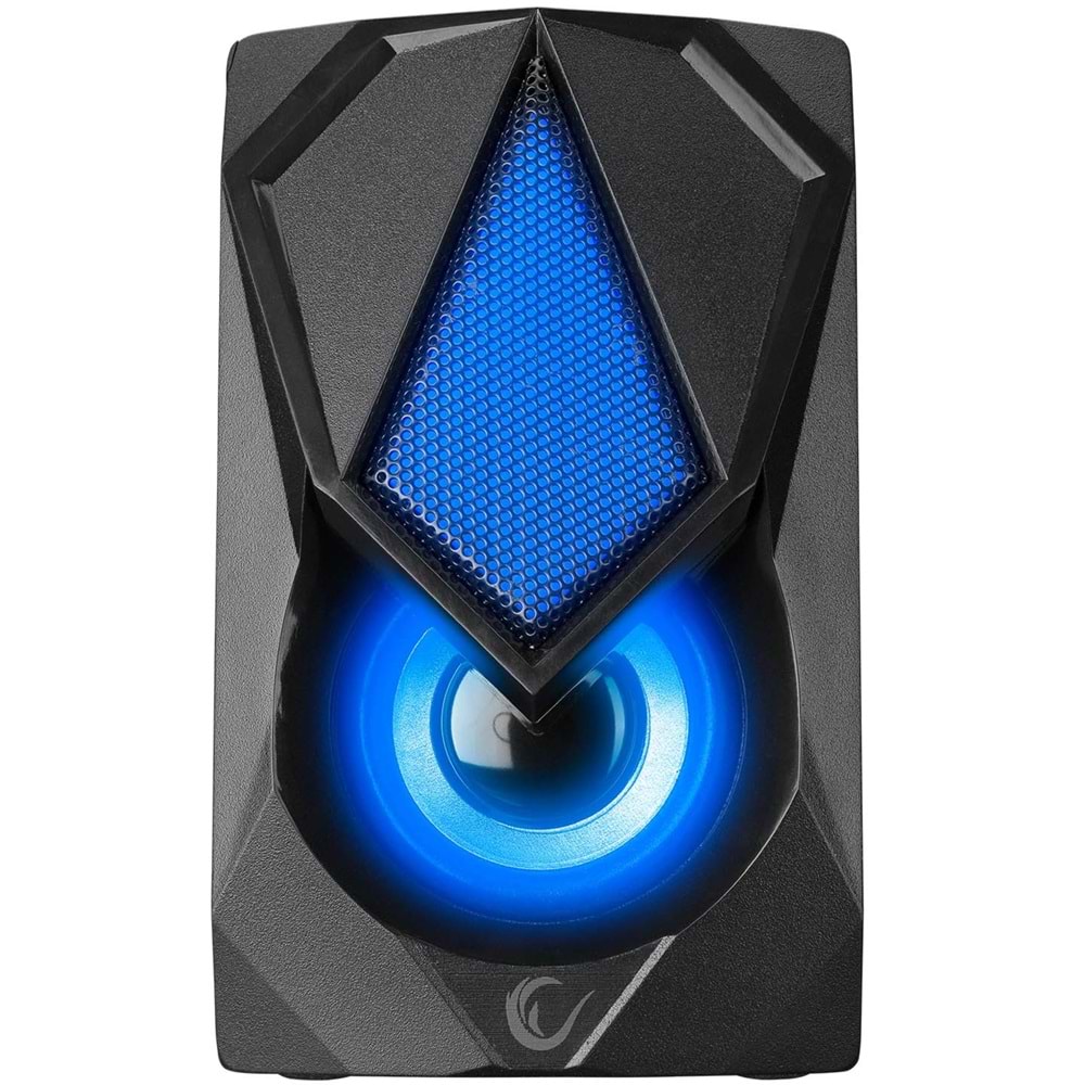Rampage RMS-G19 2.0 5 Watt LED Işıklı Siyah Multimedia Speaker