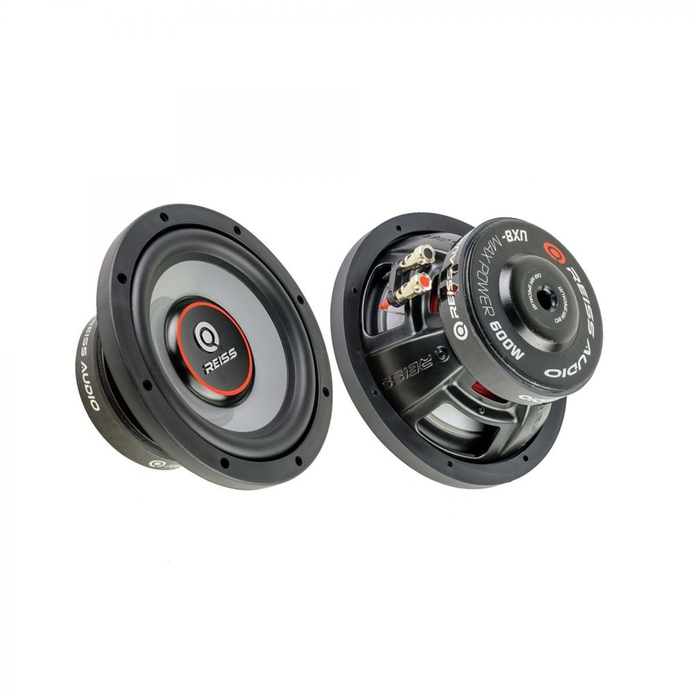 Reıss Audıo RS-UX8 20 cm Max Power 600 Watt Oto Subwoofer