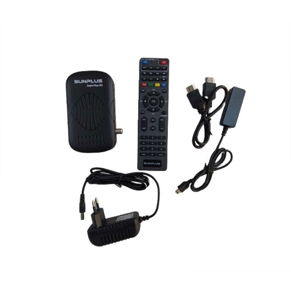 Sunplus ASTRA Plus HD IPTV+IKS Hediye Uydu Alıcısı