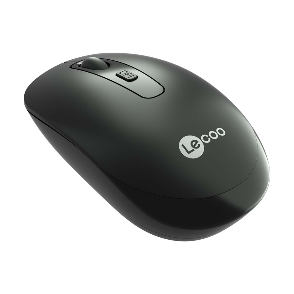 Lenovo Lecoo WS205 1600 Dpı 4 Tuşlu Kablosuz Siyah Mouse