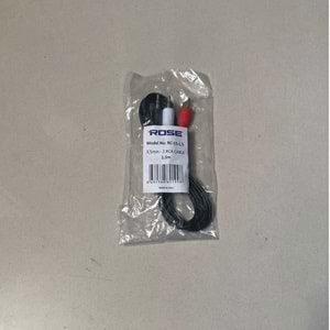 Rose RC-15 1,5cm 3.5mm/M To 2*RCA/M Ses Kablosu