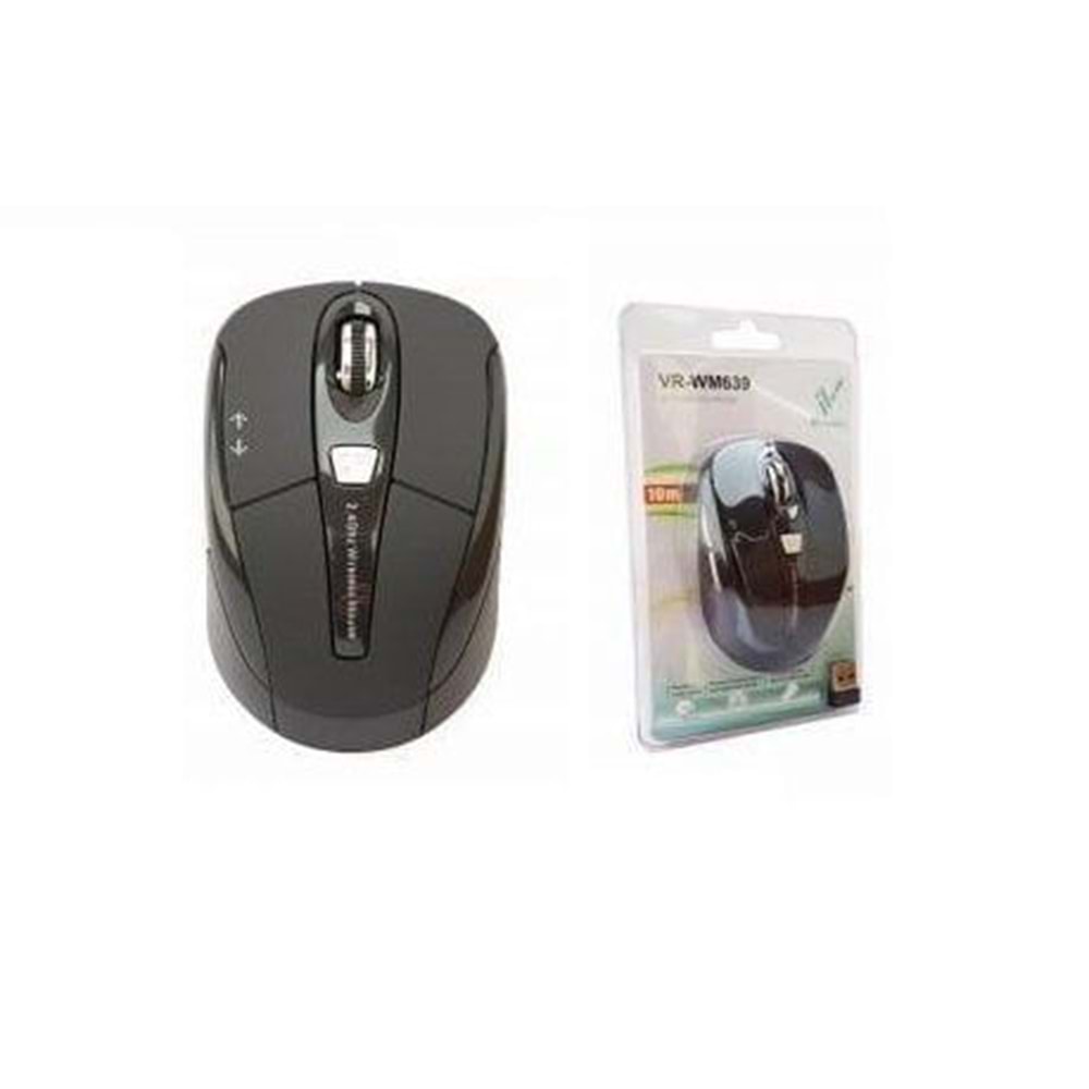 Versatile VR-WM639 USB 2.4 Ghz 1.600 Cpı Kablosuz Siyah Mouse