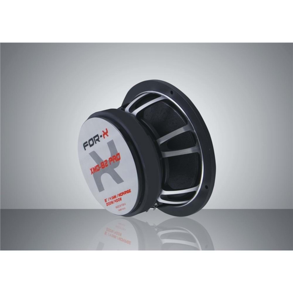 For-X XMD-82PRO 20 Cm Max 400W Rms 200W Pro Seri Midrange Oto Hoperlör