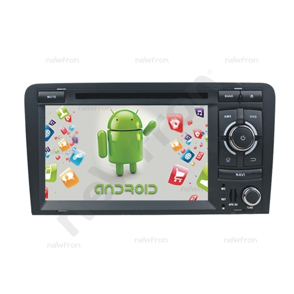 Newfron NF-A28C 7 İnç Androıd 9.0 Audı A3 (2005-2012) Oto Teyp