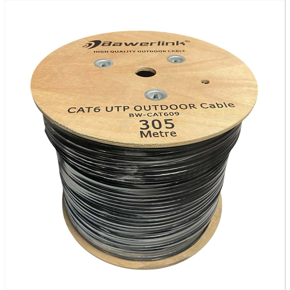 Bawerlink BW-CAT609 305mt 23Awg 0.56mm Cat6 Kablo