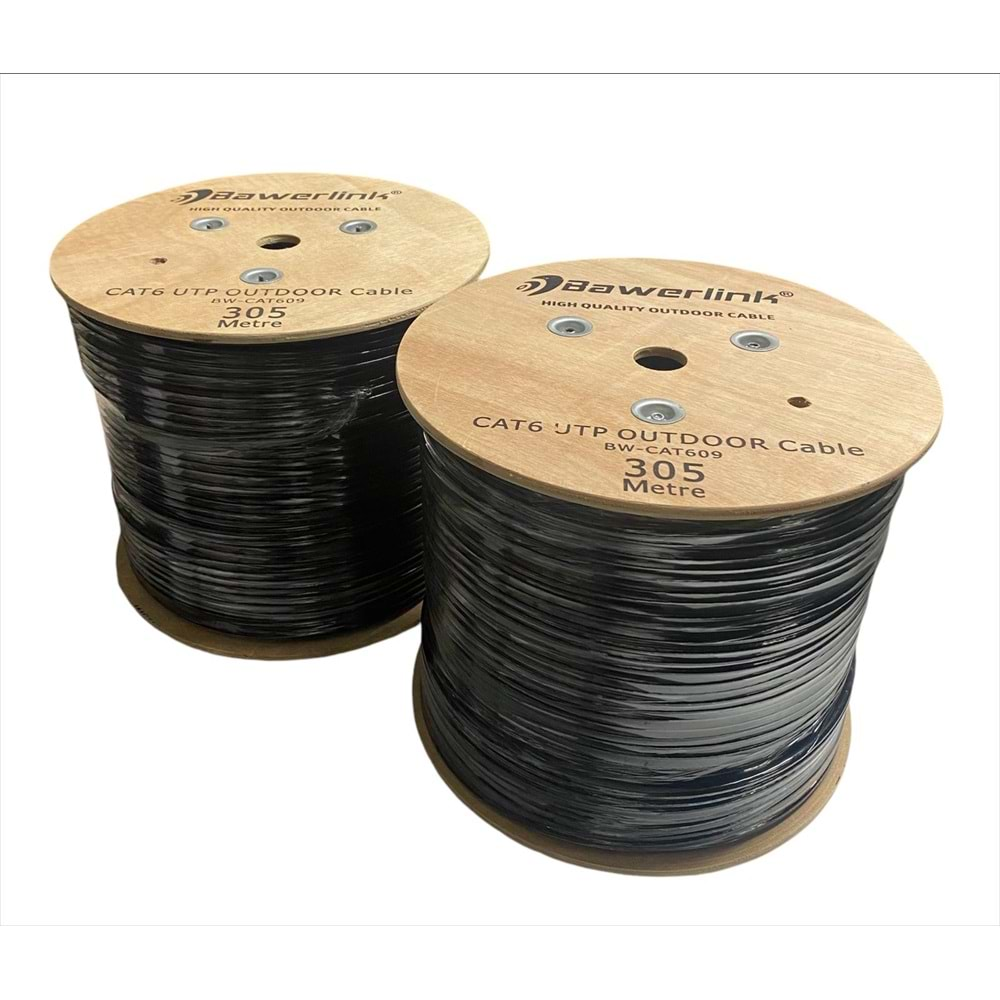 Bawerlink BW-CAT609 305mt 23Awg 0.56mm Cat6 Kablo