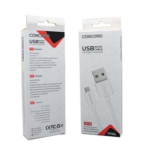 Concord C-321 Micro Usb Data Şarj Kablosu