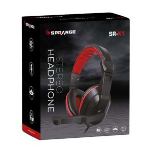 Sprange SR-X1 Gaming Oyuncu Mikrofonlu PC Kulaklık