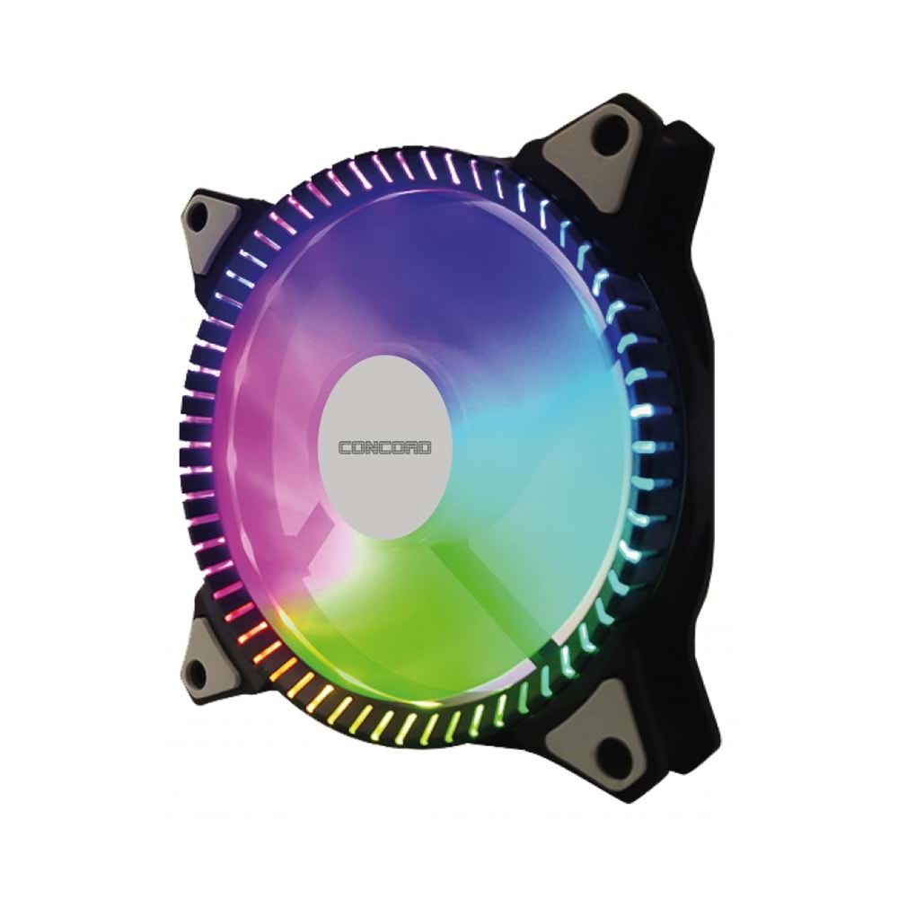 Concord C-894 RGB Kasa Soğutucu Fanı