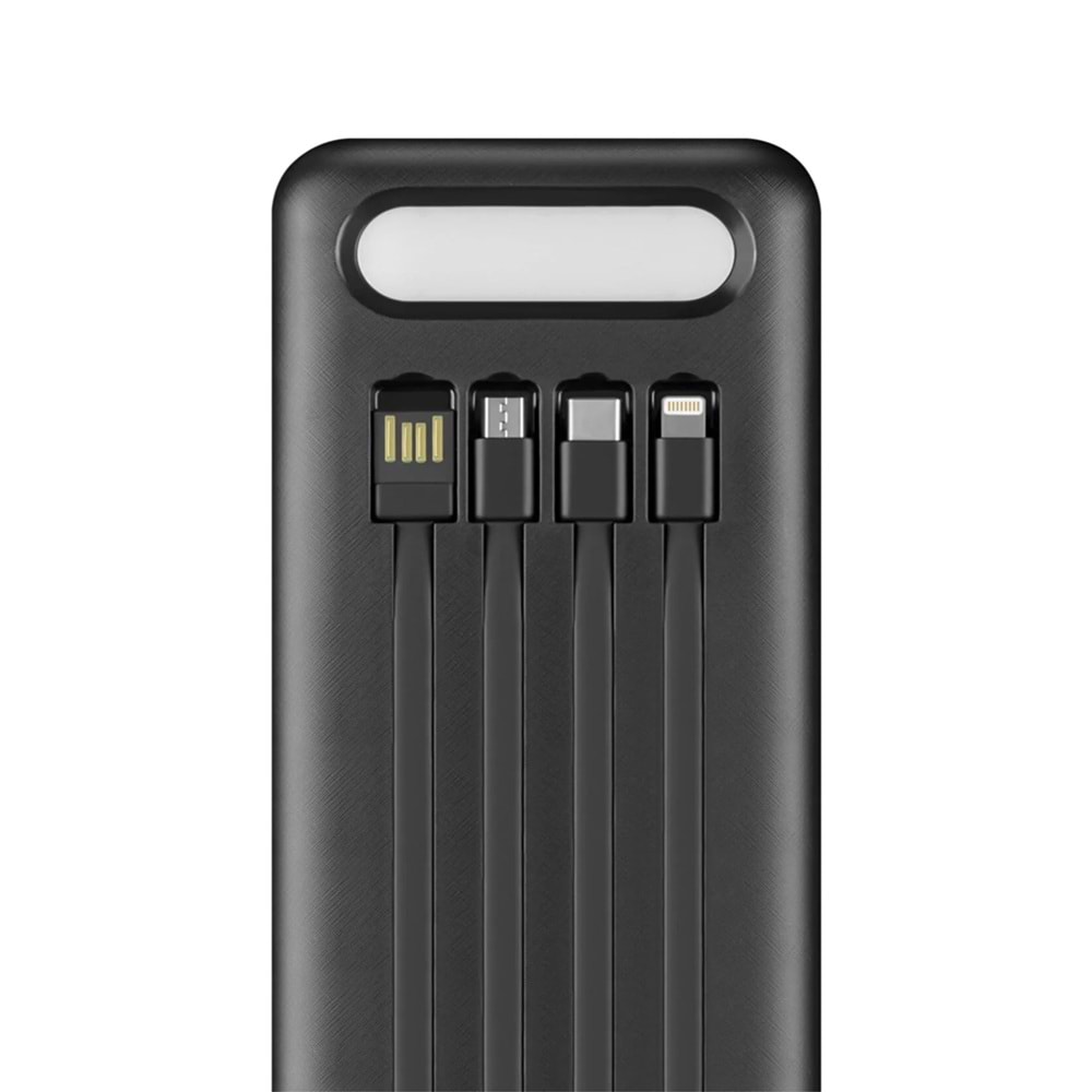 Powerway TX60 60.000 Işıklı Kamp mAh Taşınabilir Hızlı Şarj Cihazı Powerbank