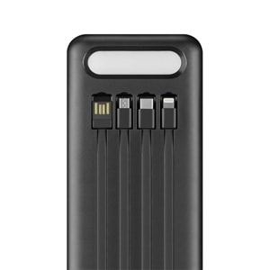 Powerway TX60 60.000 Işıklı Kamp mAh Taşınabilir Hızlı Şarj Cihazı Powerbank