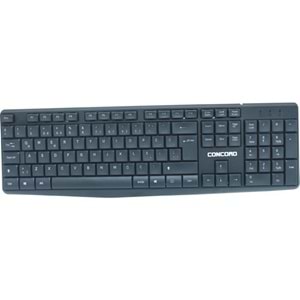Concord C-73 USB Siyah Standart Kablolu Q Klavye