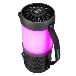 Mikado S40 ECLIPSE Led Işıklı Bluetooth/USB/AUX/FM Speaker Hoparlör