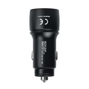 Powerway CC34 Qc 3.0A Usb-Type C Araç Hızlı Şarj 18W Çakmaklık