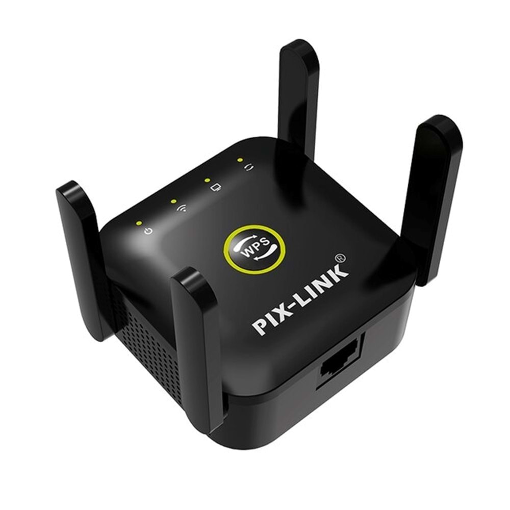 Pix-Link LV-WR24Q Acces Point 300Mbps Wifi-N Repeater Pro Wifi Router Sinyal Güçlendirici
